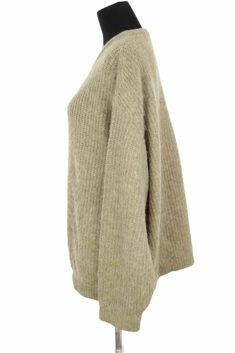 Pull American Vintage Kaki en Laine