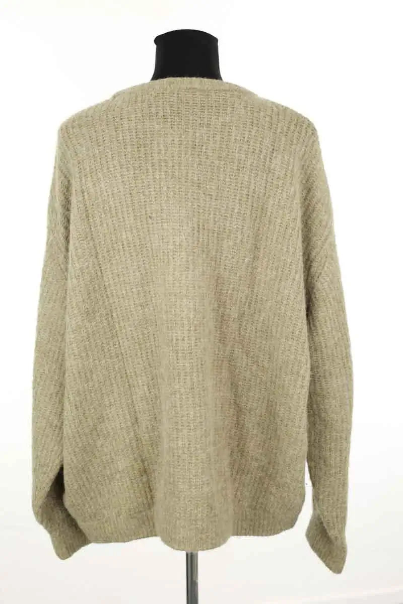 Pull American Vintage Kaki en Laine