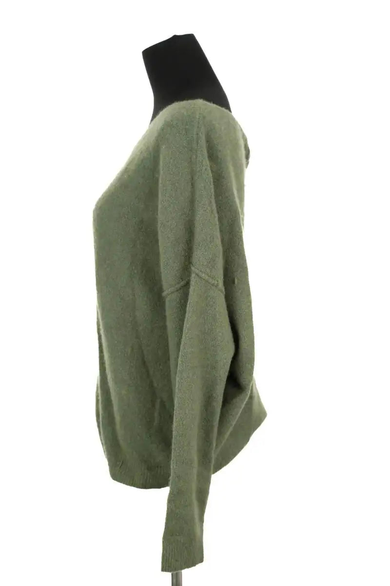 Pull American Vintage Vert en Polyamide