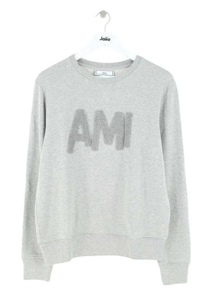 Pull Ami Gris en Coton, taille M - Seconde Main