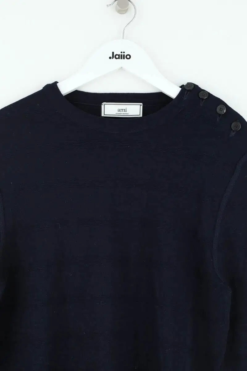 Pull Ami Marine en Laine