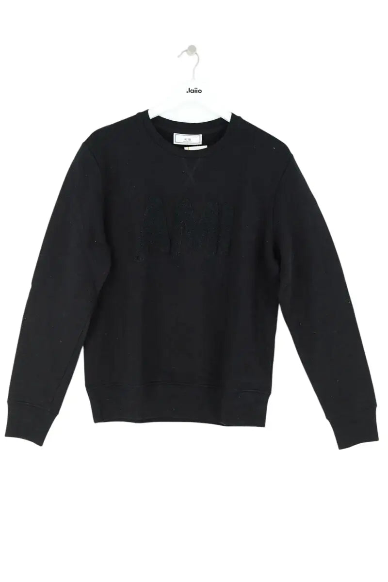 Pull Ami Noir en Coton, taille M - Seconde Main