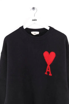 Pull Ami Noir en Laine