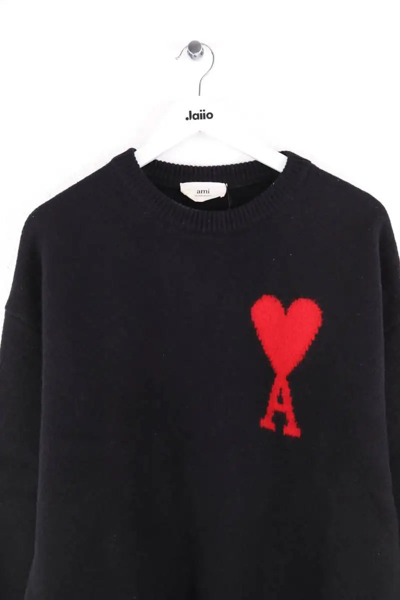 Pull Ami Noir en Laine