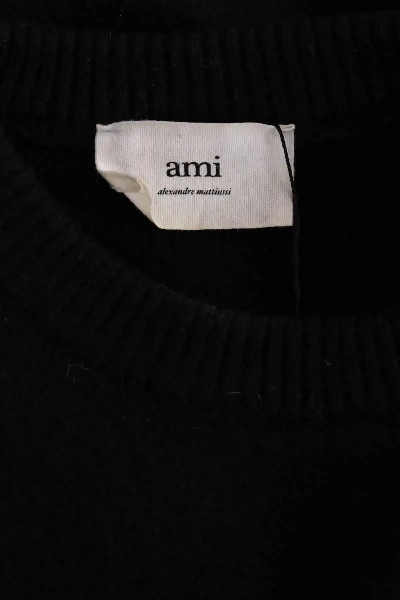 Pull Ami Noir en Laine