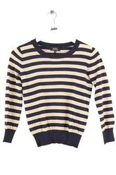 Pull APC Marine en Laine, taille XS - Seconde Main