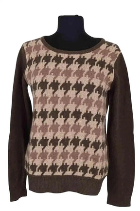 Pull APC Marron en Laine, taille M - Seconde Main