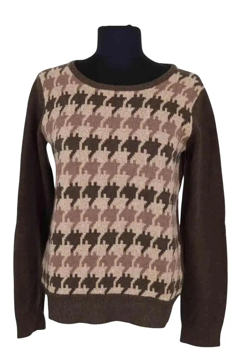 Pull APC Marron en Laine, taille M - Seconde Main