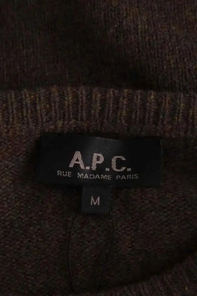 Pull APC Marron en Laine