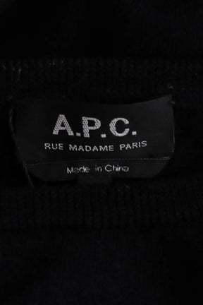 Pull APC Noir en Laine