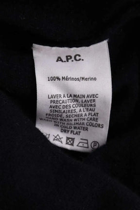 Pull APC Noir en Laine