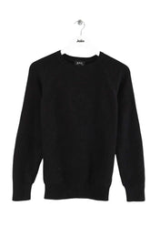 Pull APC Noir en Laine, taille XS - Seconde Main
