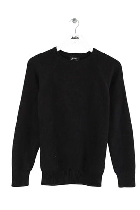 Pull APC Noir en Laine, taille XS - Seconde Main