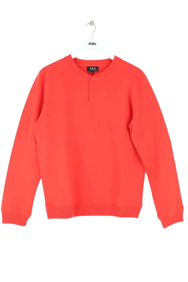 Pull APC Rouge en Coton, taille M - Seconde Main