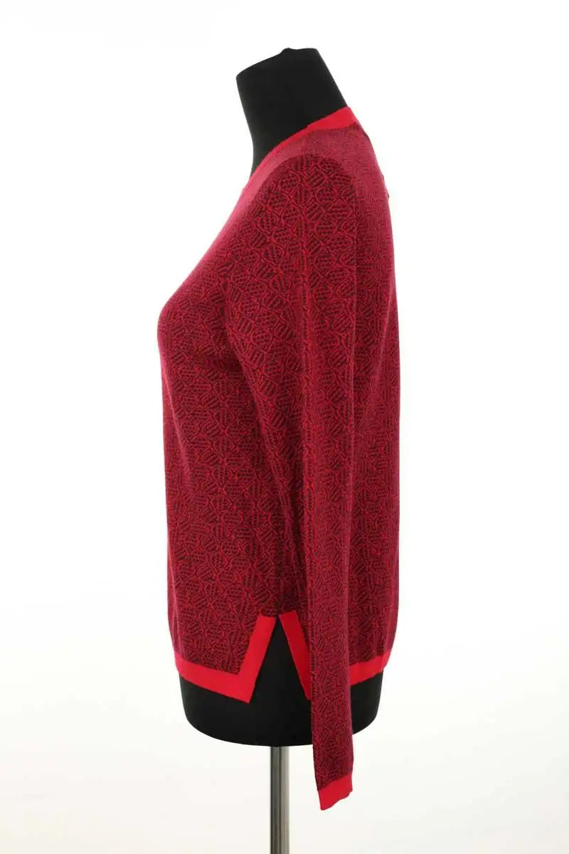Pull APC Rouge en Laine