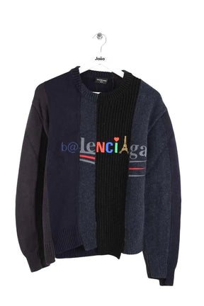 Pull Balenciaga Bleu en Laine, taille S - Seconde Main