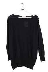 Pull Balmain Noir en Laine, taille L - Seconde Main