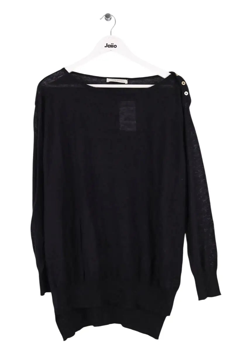 Pull Balmain Noir en Laine, taille L - Seconde Main