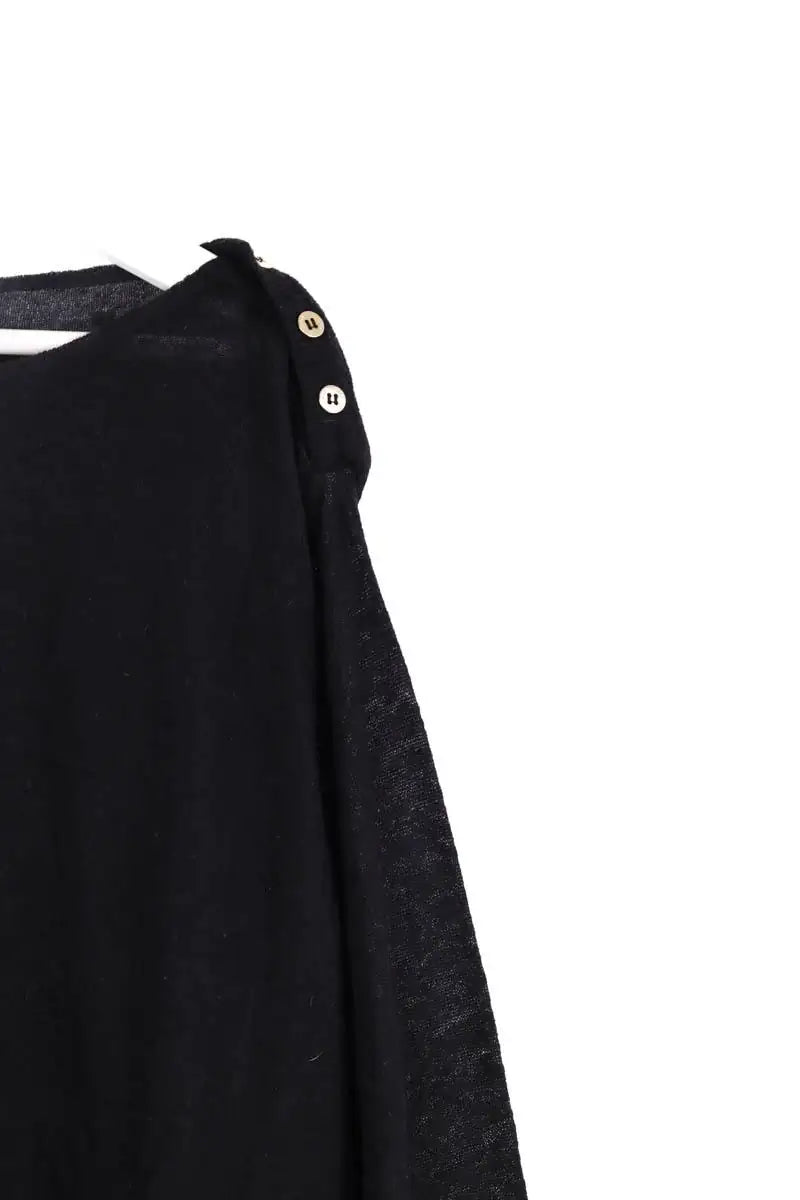 Pull Balmain Noir en Laine