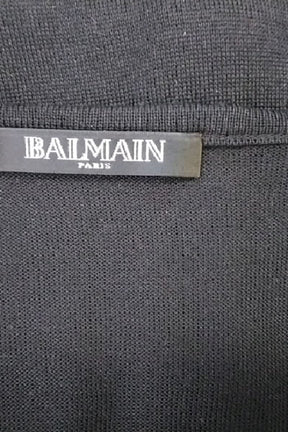 Pull Balmain Noir en Laine