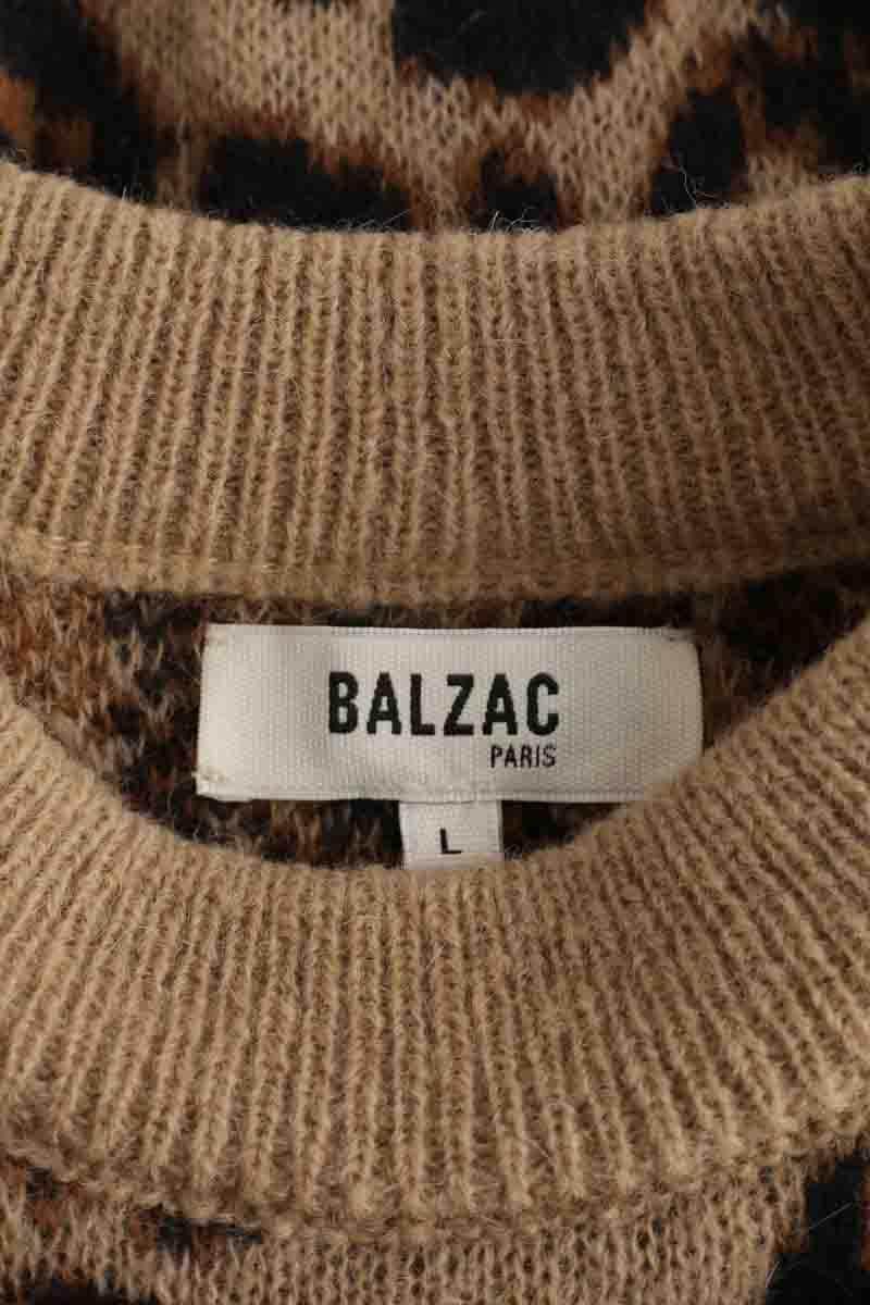 Pull Balzac Camel en Polyamide