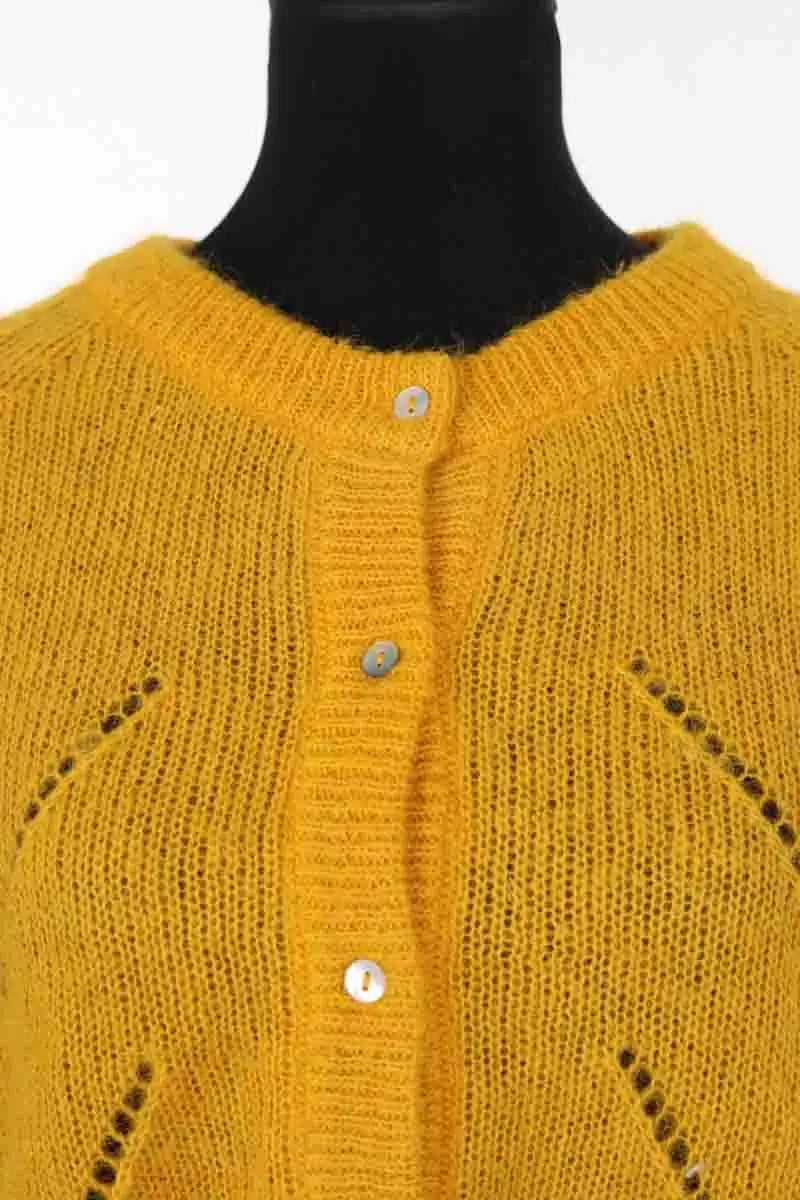 Pull Balzac Jaune en Synthétique