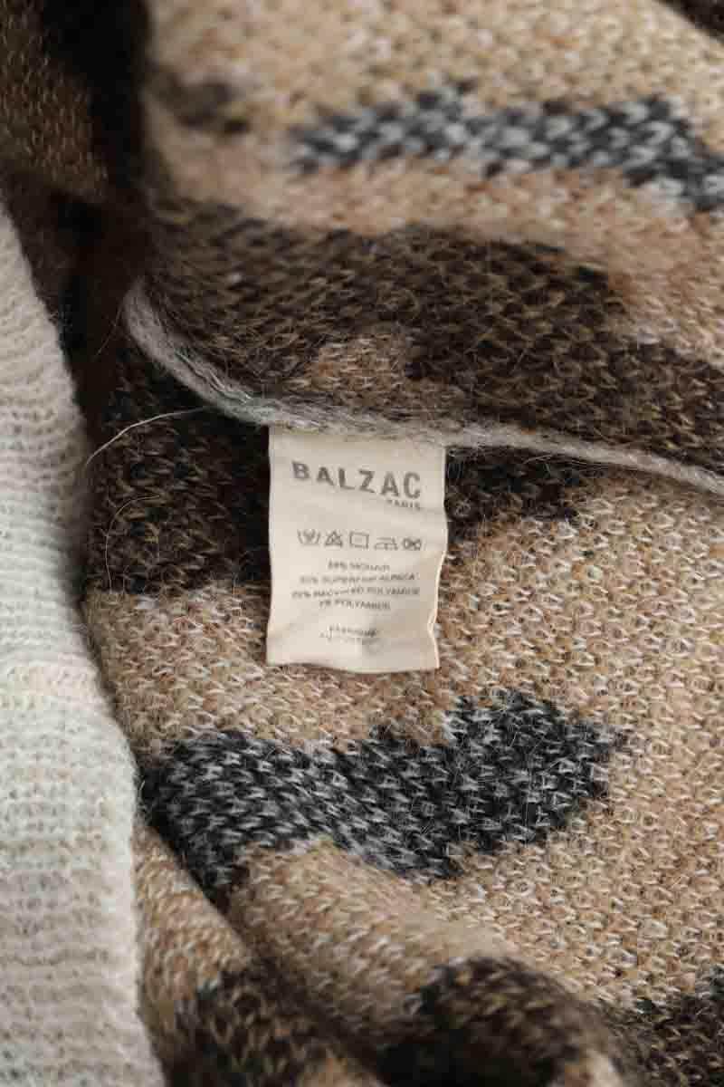 Pull Balzac Multicolore en Laine
