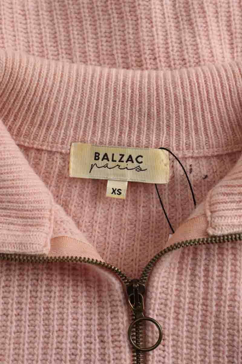 Pull Balzac Rose en Laine