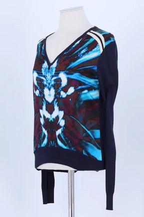 Pull Barbara Bui Marine en Soie