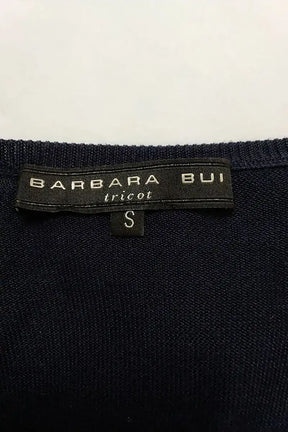 Pull Barbara Bui Marine en Soie