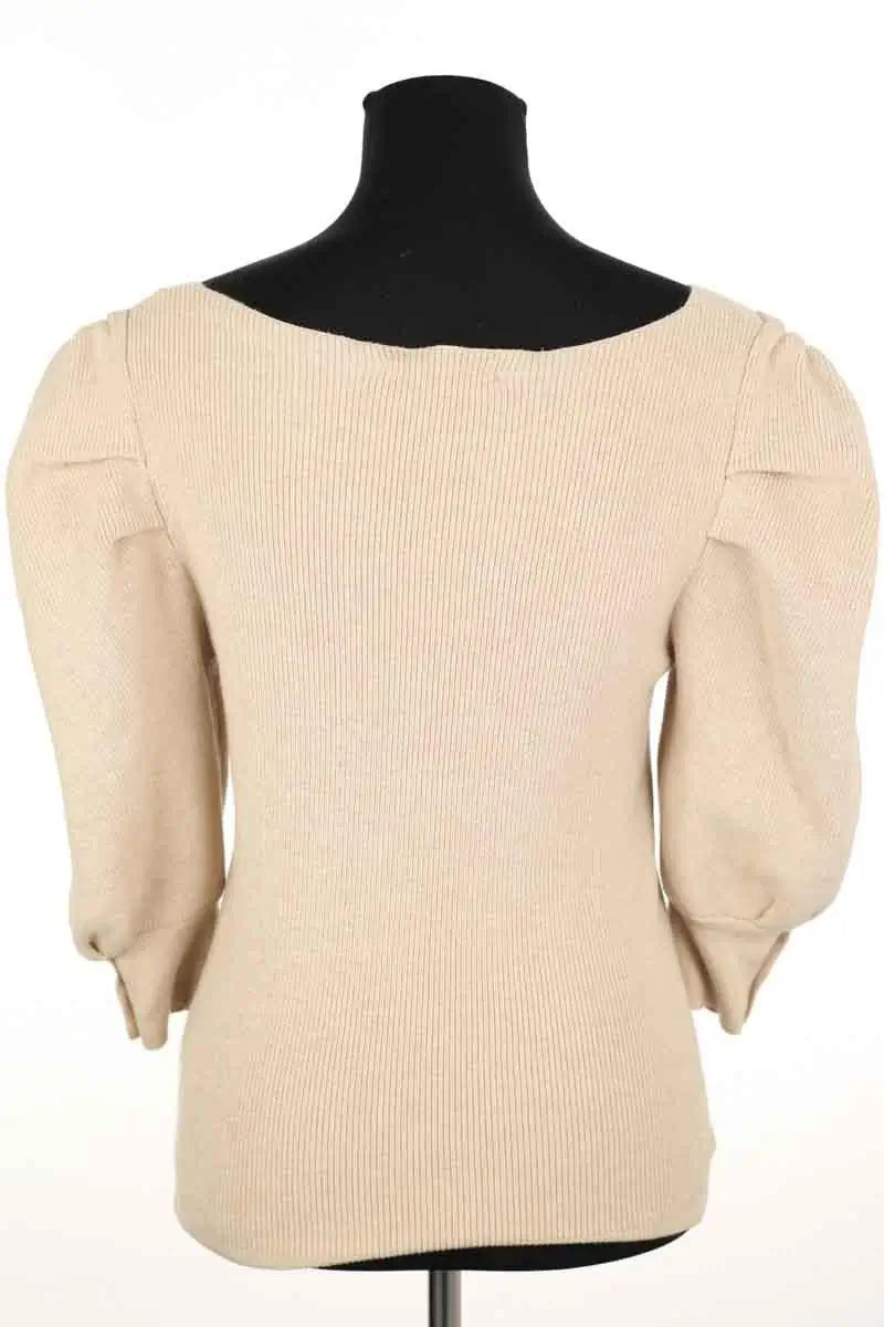 Pull Bash Beige en Coton