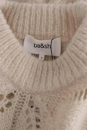 Pull Ba&Sh Beige en Laine