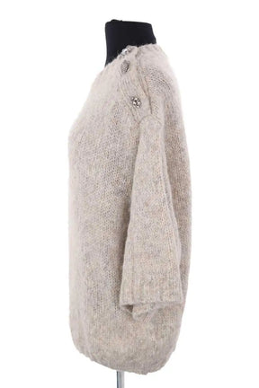 Pull Ba&Sh Beige en Laine