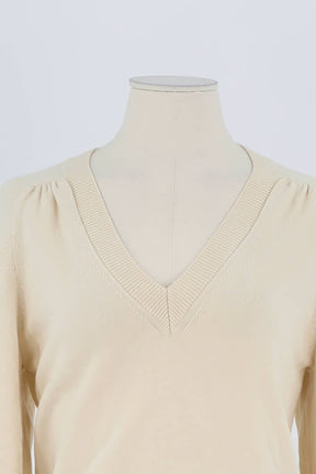 Pull Bash Beige en Laine