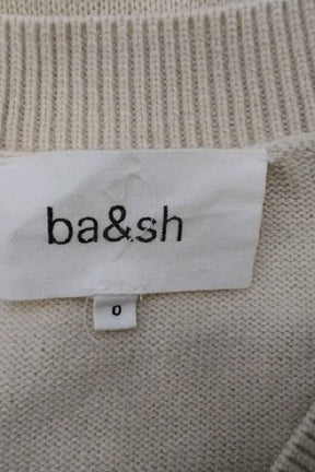 Pull Bash Beige en Laine