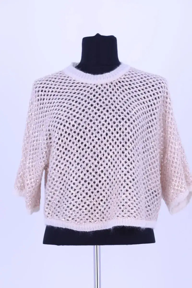 Pull Ba&Sh Beige en Laine