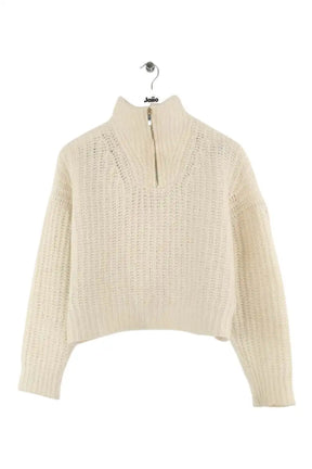Pull Bash Blanc en Laine, taille XS - Seconde Main