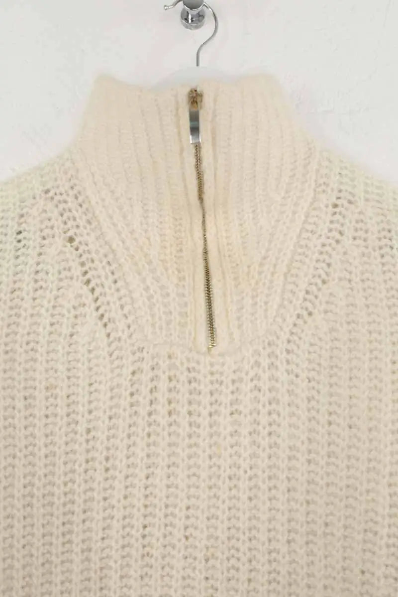 Pull Bash Blanc en Laine