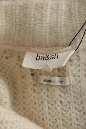 Pull Bash Blanc en Laine