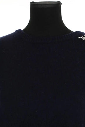 Pull Ba&Sh Bleu en Laine