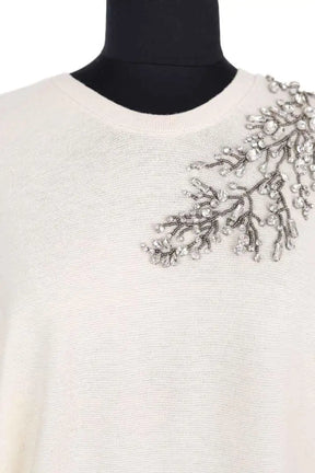 Pull Ba&Sh Ecru en Laine