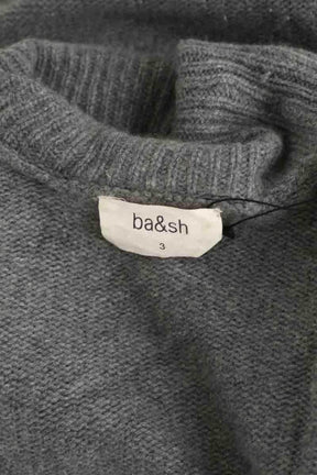 Pull Ba&Sh Gris en Laine