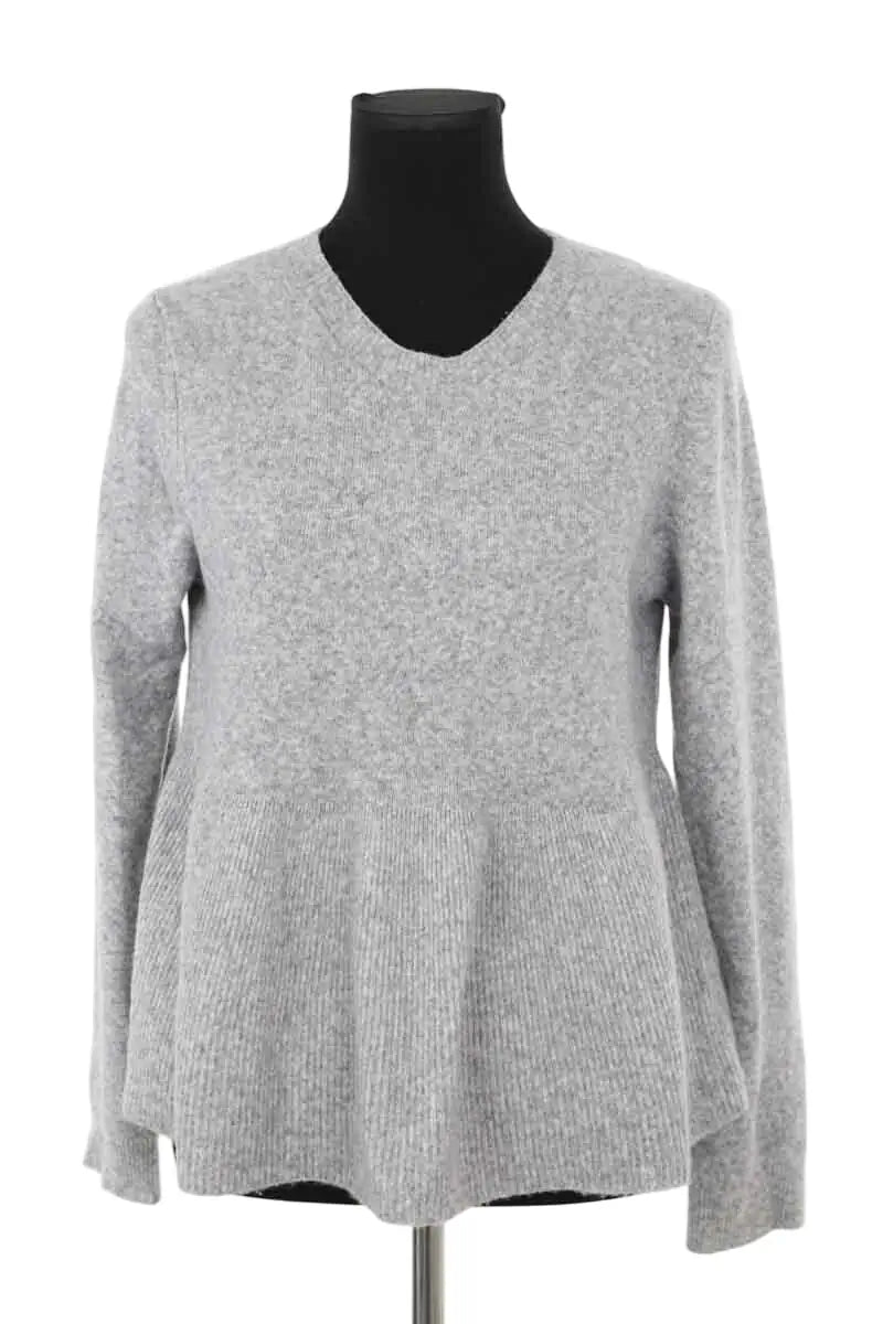 Pull Ba&Sh Gris en Laine, taille M - Seconde Main