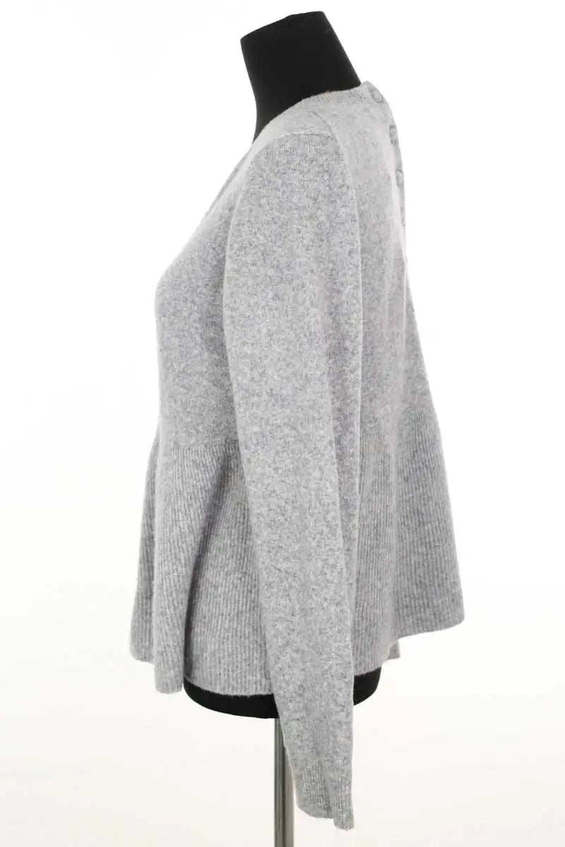Pull Ba&Sh Gris en Laine