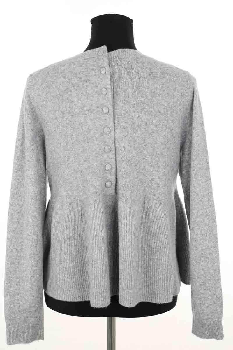 Pull Ba&Sh Gris en Laine