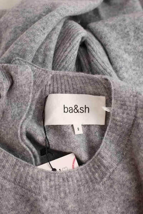 Pull Ba&Sh Gris en Laine