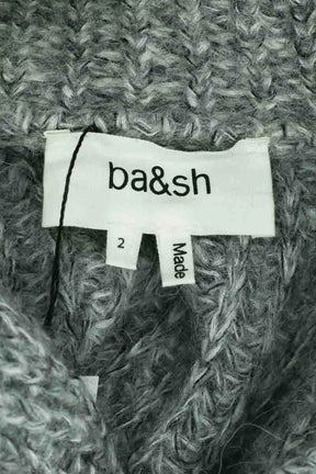 Pull Ba&Sh Gris en Laine