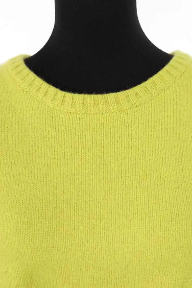 Pull Ba&Sh Jaune en Laine