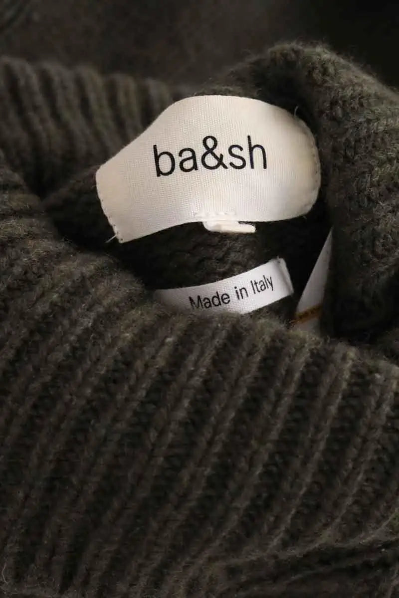 Pull Ba&Sh Kaki en Cachemire