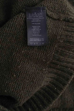 Pull Ba&Sh Kaki en Cachemire